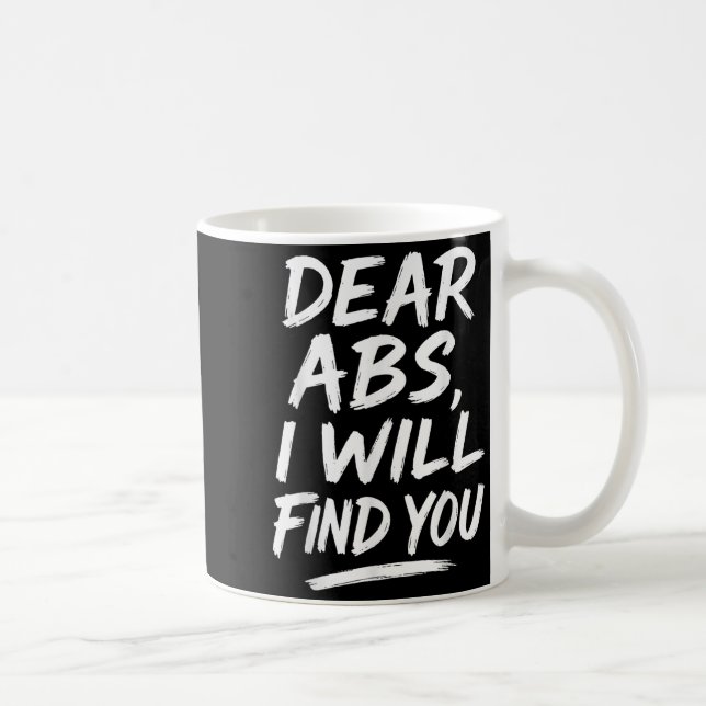 Caneca De Café Citação engraçada querida barriga para amantes de  (Direita)
