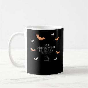 Caneca De Café Citação Hallowine Halloween Comer Beber