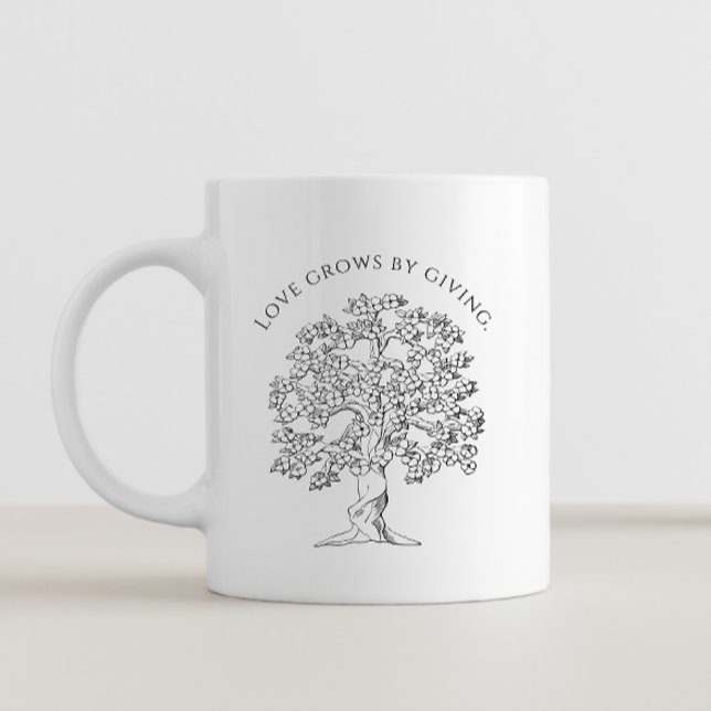 Caneca De Café Citação Inspiradora de Mentalidade Positiva (Criador carregado)