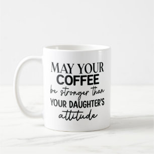 Caneca De Café Citação Inspiradora sobre Café e Parentalidade