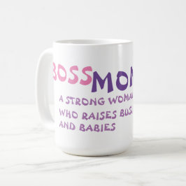 CANECA DE CAFÉ CITAÇÃO MOM DO BOSS
