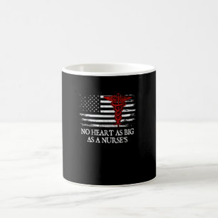 Caneca De Café Citação Motivacional de Enfermeira Sem Coração Tão