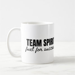 Caneca De Café Citação Motivacional Espírito de Equipe Funcionári