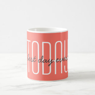 Caneca De Café Citação Motivacional Inspiradora e Uplificante de