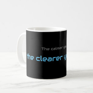 Caneca De Café Citação motivacional para sua saúde mental diária