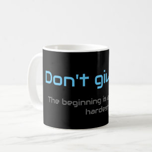 Caneca De Café Citação motivacional para sua saúde mental diária