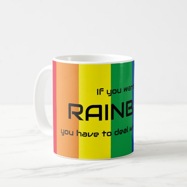 Caneca De Café Citação motivacional para sua saúde mental diária (Frente Esquerda)