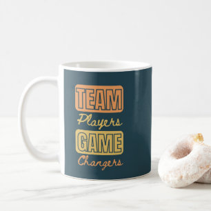 Caneca De Café Citação Motivacional Trabalho em Equipe Presente p