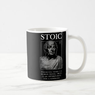 Caneca De Café Citação "Oportunidade para uma bondade"