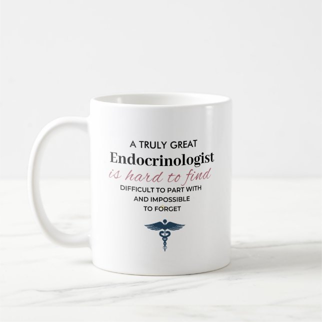 Caneca De Café Citação Personalizada de um Grande Endocrinologist (Esquerda)