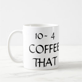 Caneca De Café Citação policial engraçada