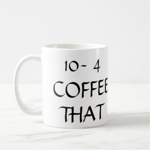 Caneca De Café Citação policial engraçada