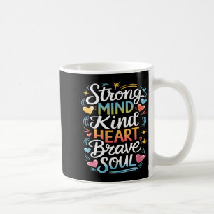 Caneca De Café Citação Positiva de Bondade Feminina Palavras de E