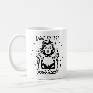 Caneca De Café Citação Sarcástica Engraçada da Glam Girl dos anos