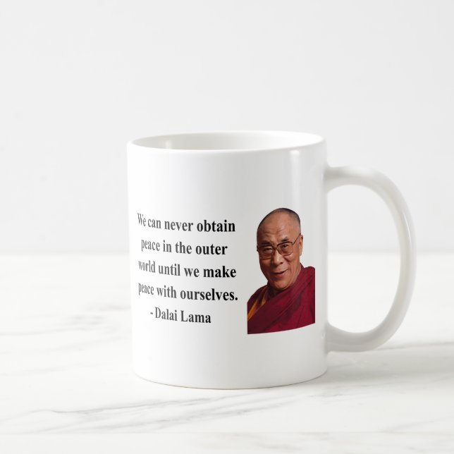 Caneca De Café citações 10b de Dalai Lama (Direita)