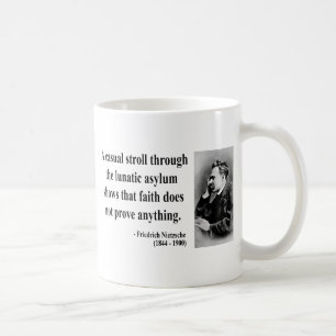 Caneca De Café Citações 1b de Nietzsche