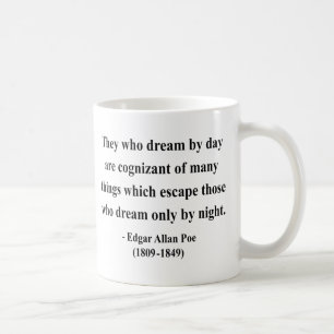 Caneca De Café Citações 3a do ponto de entrada de Edgar Allen