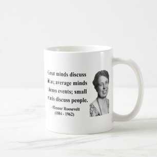 Caneca De Café Citações 5b de Eleanor Roosevelt