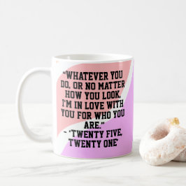 Caneca De Café citações de amor de kdrama (drama coreano)