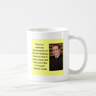 Caneca De Café Citações de Antonin Scalia