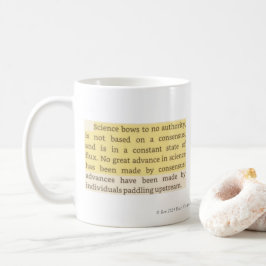 Caneca De Café Citações de Science & Feynman por RoseWrites Mug