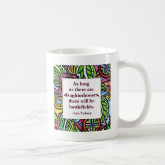 Caneca De Café Citações de Tolstoy