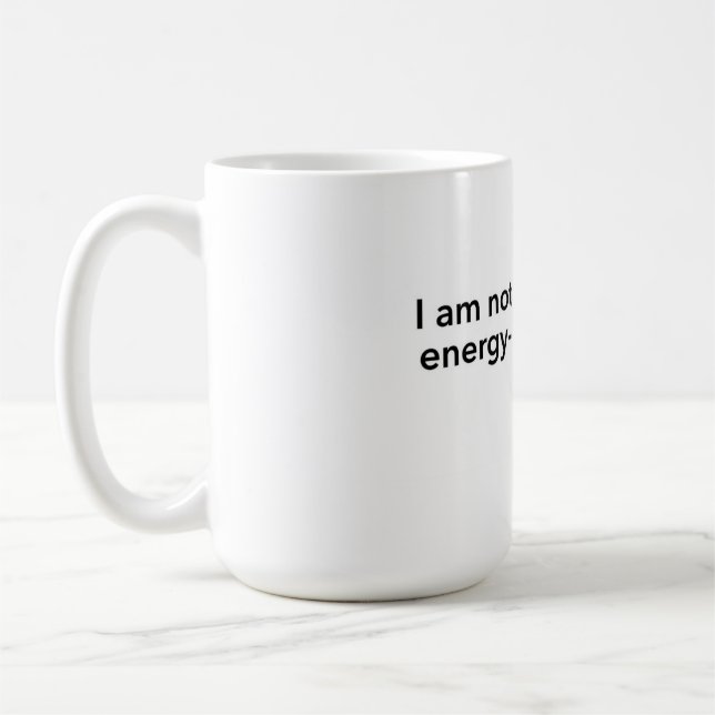 Caneca De Café Citações engraçadas (Esquerda)
