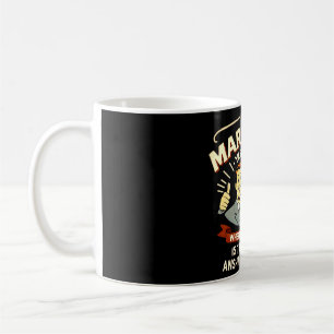 Caneca De Café Citações Engraçadas de Casamento 