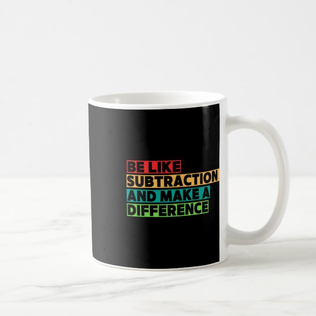 Caneca De Café Citações engraçadas de professor de matemática ama (Direita)