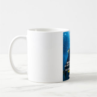 Caneca De Café Citações Filosóficas do Peixe e do Pescador