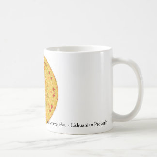 Caneca De Café Citações inspiradas da oportunidade lituana do