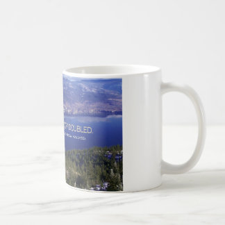Caneca De Café Citações inspiradas - uma alegria compartilhada