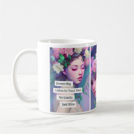 Caneca De Café Citações Inspiradoras de Amor Profundo Vitoriano