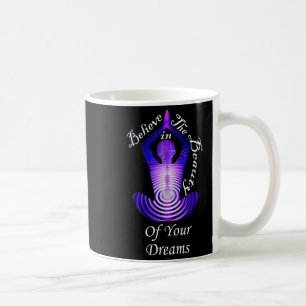 Caneca De Café Citações Inspirativas acreditam em seus sonhos, gr