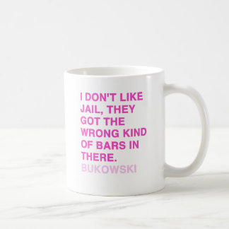 Caneca De Café Citações por Charles Bukowski