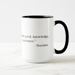 Caneca de café citável da filosofia das citaçõ
