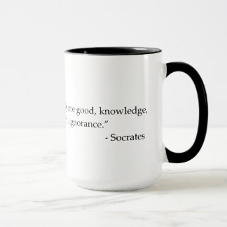 Caneca de café citável da filosofia das citações