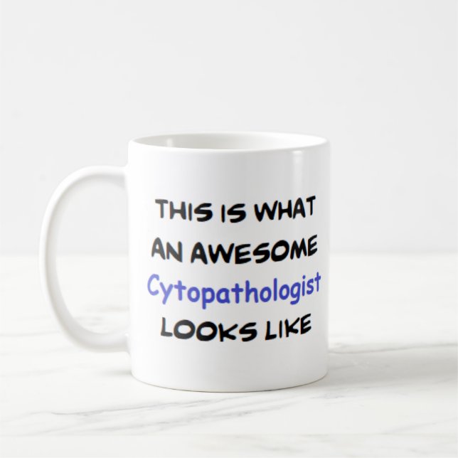 Caneca De Café citopatologista, incrível (Esquerda)