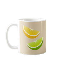 Caneca de Café Cítrico Lemon & Lime Presente