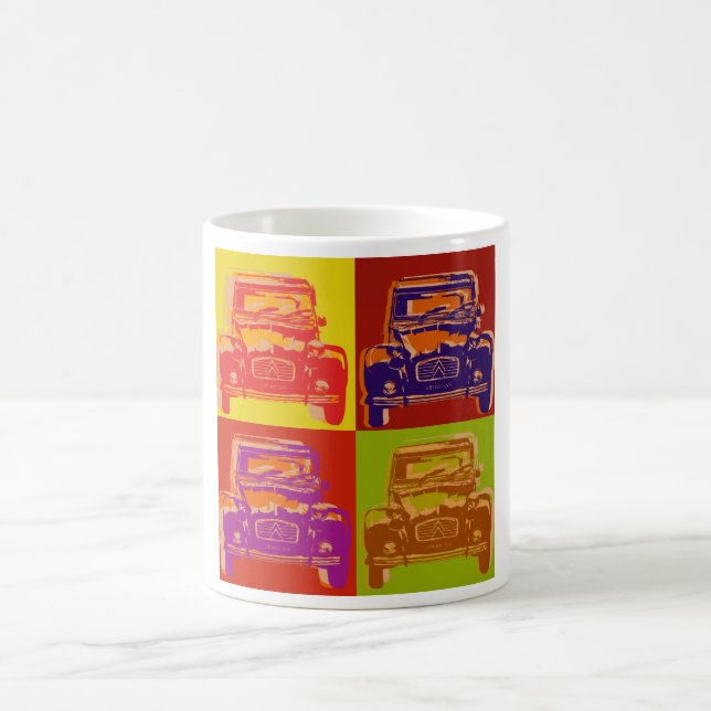 Caneca De Café Citroen 2CV 1 (Centro)