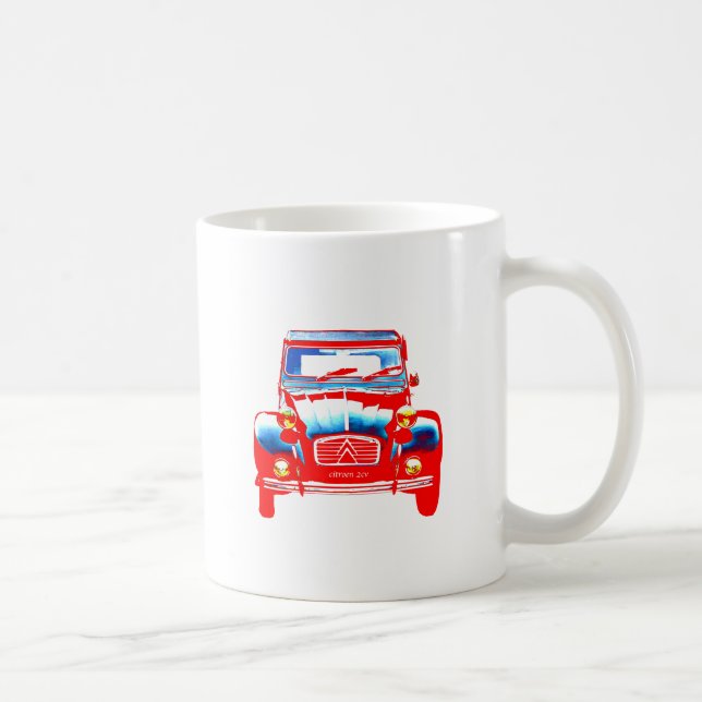 Caneca De Café Citroen 2CV 2 (Direita)