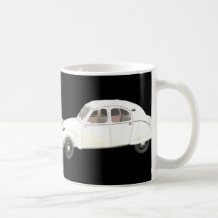 Caneca De Café Citroen 2CV branco