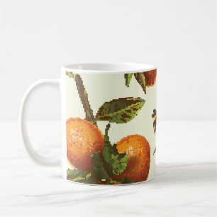 Caneca De Café Citrus & Bumblebee: Vintage sem carne