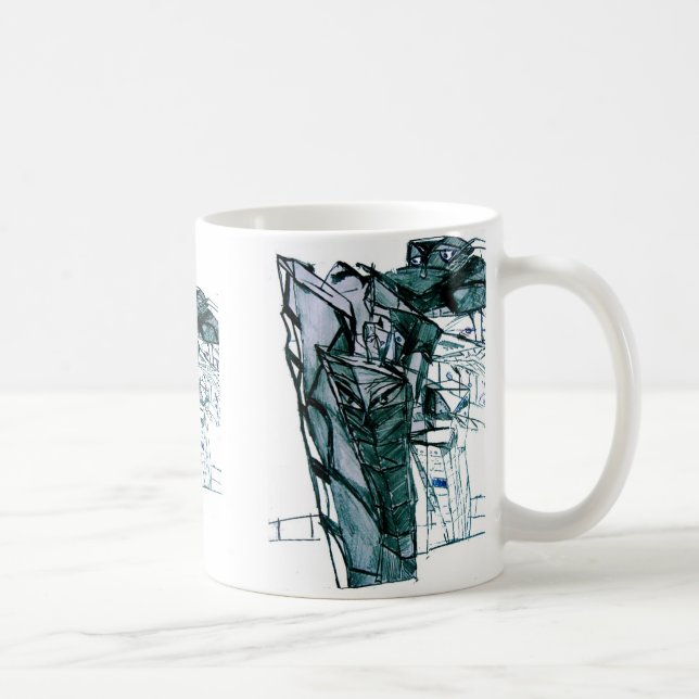 CANECA DE CAFÉ CITY SKETCHER WHITE (Direita)