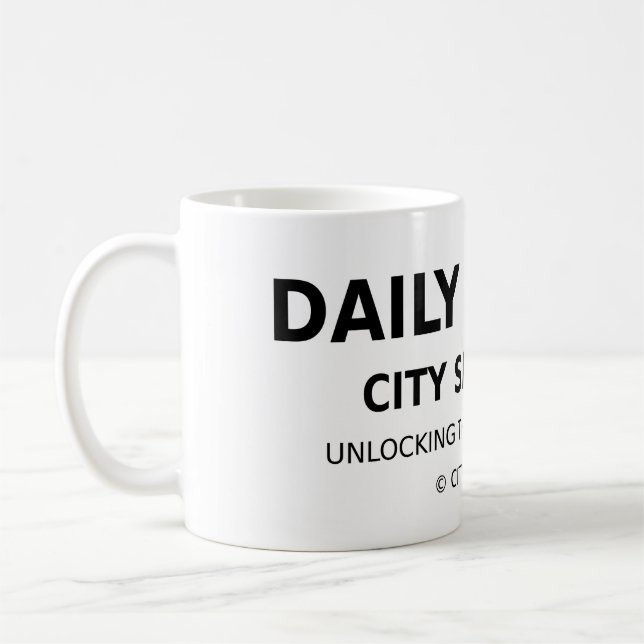 Caneca De Café City Speed Co. Mug – Unlocking the Driver Within (Esquerda)