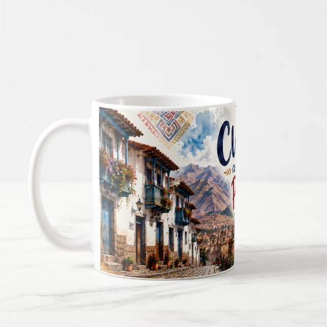 CANECA DE CAFÉ CIUDAD DEL CUSCO PERU (Esquerda)