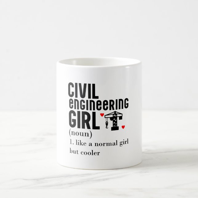Caneca De Café Civil Engineering (Centro)