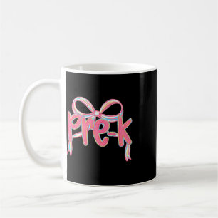 Caneca De Café Ck Para Escola Coquette Laço Professora Pré-escola