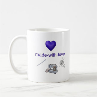 Caneca De Café CKSD feito com amor e logotipo Mug