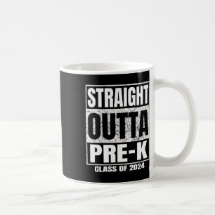 Caneca De Café Cl Da Escola Do Outta Pre-k De 2024 Engraçado Engr